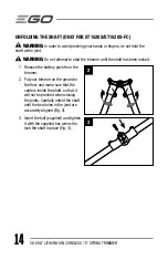 Preview for 14 page of EGO ST1520 Operator'S Manual