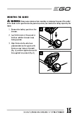 Предварительный просмотр 15 страницы EGO ST1520 Operator'S Manual