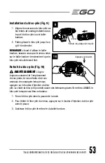 Preview for 53 page of EGO ST1520 Operator'S Manual