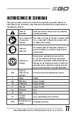 Предварительный просмотр 77 страницы EGO ST1520 Operator'S Manual