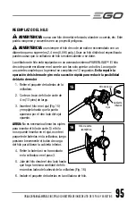 Preview for 95 page of EGO ST1520 Operator'S Manual