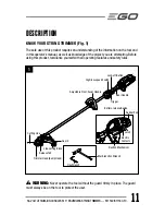 Предварительный просмотр 11 страницы EGO ST1530 Operator'S Manual