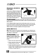 Предварительный просмотр 60 страницы EGO ST1530 Operator'S Manual