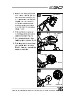 Предварительный просмотр 105 страницы EGO ST1530 Operator'S Manual