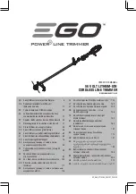 Preview for 1 page of EGO ST1530E Operator'S Manual