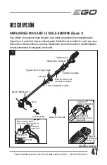 Предварительный просмотр 47 страницы EGO ST1620T Operator'S Manual