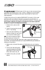 Preview for 60 page of EGO ST1620T Operator'S Manual