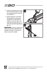 Preview for 92 page of EGO ST1620T Operator'S Manual