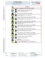 Предварительный просмотр 13 страницы EGON HARIG flamtron FL (Ex) d 07 Series Assembly, Installation And Commissioning Instructions