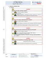 Предварительный просмотр 23 страницы EGON HARIG flamtron FL (Ex) d 07 Series Assembly, Installation And Commissioning Instructions