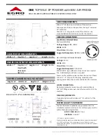 Предварительный просмотр 2 страницы Egro ONE TOP MILK XP User Manual