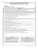 Предварительный просмотр 5 страницы EGS Appleton MD2SR Series Instruction Sheet