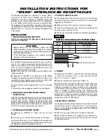 Предварительный просмотр 5 страницы EGS Appleton WSRD Series Instructions For Installation, Operation And Maintenance