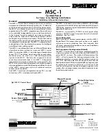 Preview for 1 page of EGS EASYHEAT MSC-1 Installation & Operation Instructions