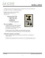 Preview for 9 page of EGSW THE BUBBLER Installation & Operation Manual