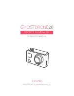 Preview for 1 page of ehang 4K Sports Camera Operating Manual