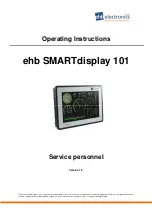 ehb electronics SMARTdisplay 101 Operating Instructions Manual предпросмотр