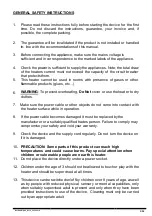 Preview for 3 page of EHC DSR solaris PSO1000.510.58 Installation & Operating Instructions Manual