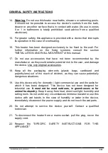 Preview for 4 page of EHC DSR solaris PSO1000.510.58 Installation & Operating Instructions Manual