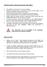 Preview for 5 page of EHC DSR solaris PSO1000.510.58 Installation & Operating Instructions Manual