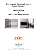 Предварительный просмотр 1 страницы EHC ELE1000.750.450 Installation & Operating Instructions Manual