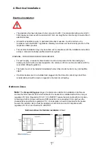 Предварительный просмотр 8 страницы EHC ELE1000.750.450 Installation & Operating Instructions Manual