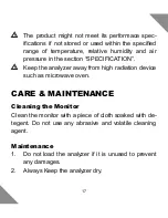 Preview for 17 page of eHealthyNet MBC-033-B User Manual