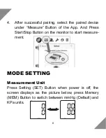 Предварительный просмотр 8 страницы eHealthyNet MBP-022-B User Manual