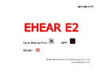 Ehear E2 User Manual preview