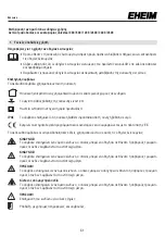 Preview for 81 page of EHEIM 1046219 Operating Instructions Manual