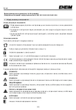 Preview for 138 page of EHEIM 1046219 Operating Instructions Manual