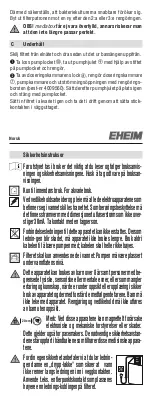 Preview for 14 page of EHEIM 2000020 Manual