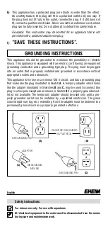 Предварительный просмотр 7 страницы EHEIM 2048 Instructions Manual