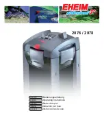 EHEIM 2076 Operating Instructions Manual preview