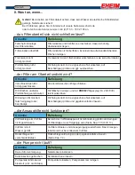 Preview for 41 page of EHEIM 2076 Operating Instructions Manual