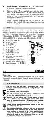 Предварительный просмотр 18 страницы EHEIM 2401 Manual