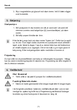 Предварительный просмотр 71 страницы EHEIM 3551000 Operating Instructions Manual