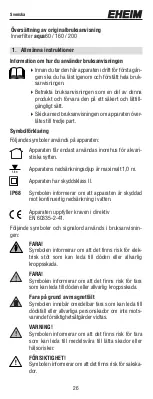 Предварительный просмотр 26 страницы EHEIM aqua160 Original Operating Manual