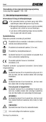 Предварительный просмотр 41 страницы EHEIM aqua160 Original Operating Manual