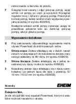 Preview for 79 page of EHEIM Aquaball Powerhead 1212 Instructions Manual