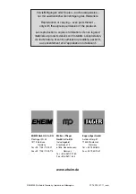 Предварительный просмотр 31 страницы EHEIM biopower 160 Manual