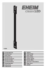 EHEIM classicLED daylight Operating Manual preview