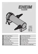 Предварительный просмотр 1 страницы EHEIM CLEAR UVC-11 Operating Manual