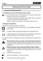 Preview for 14 page of EHEIM CO2SET 6064 Operating Manual