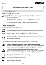 Preview for 39 page of EHEIM CO2SET 6064 Operating Manual