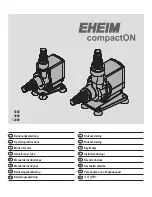 EHEIM compactON 1200 Operating Instructions Manual предпросмотр