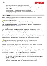 Preview for 16 page of EHEIM incpiria 200 marine Operating Instructions Manual