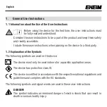 Preview for 10 page of EHEIM LED control+ Operating Instructions Manual