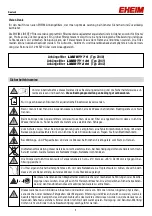 Preview for 5 page of EHEIM LiBERTY 200 Operating Instructions Manual