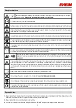 Preview for 8 page of EHEIM LiBERTY 200 Operating Instructions Manual